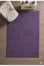 Mor Modern Halı